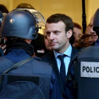 Macron police