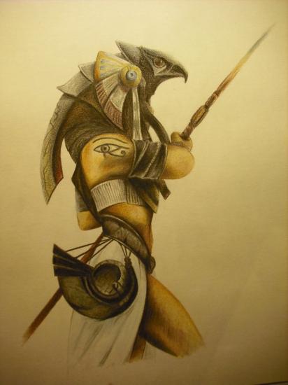 Horus dios egipcio by sorenelrowien d3eswj2